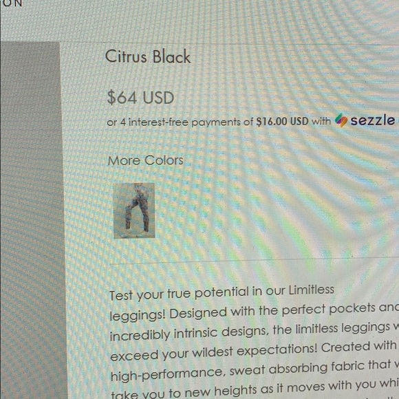 Buffbunny leggings - Picture 2 of 4